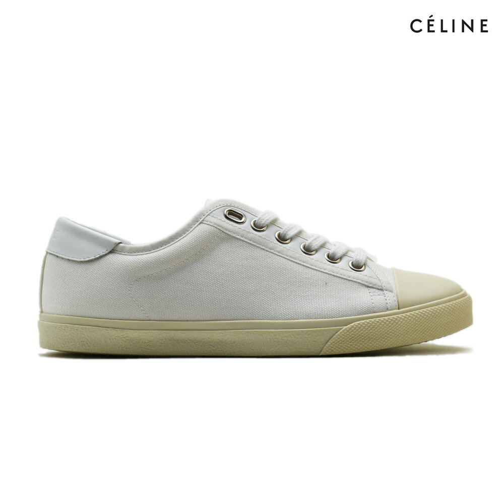 セリーヌ CELINE 330312006 01BC SHOES WHITE スニーカー キャンバス ローカット シューズ 靴 ホワイト 白 レディース【送料無料】のサムネイル