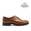 チャーチ Church 039 s BURWOOD SANDAL WOOD POLISHED BINDER バーウッド サンダル ウッド ポリッシュバインダー ブラウン 茶 ウィングチップ ドレスシューズ 革靴 メンズ【送料無料】