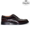 チャーチ レディース Church's BURWOOD MET POLISHED BINDER BURGUNDY バーウッド MET ポリッシュバインダー バーガンディー ドレスシューズ