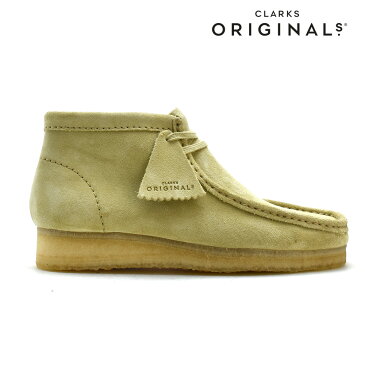 クラークス ワラビーブーツ メイプル スエード CLARKS 26103811 WALLABEE BOOT1 MAPIE SUEDE ベージュ メンズ