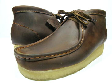 クラークス ワラビーブーツ ビーズ ワックス レザー 茶 CLARKS WALLABEE BOOT 35425 26103604 BEES WAX ブラウン メンズ CPU