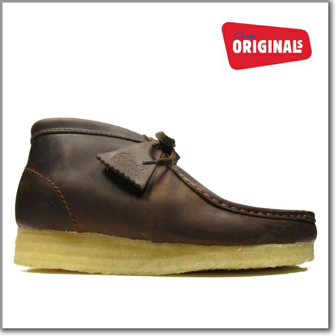 【楽天市場】クラークス ワラビーブーツ ビーズ ワックス レザー 茶 CLARKS WALLABEE BOOT 35425 26103604