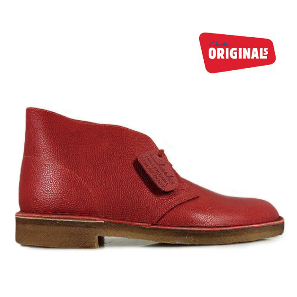 クラークス CLARKS 20356343 DESERTBOOT RED INTEREST LE メンズ デザート ブーツ レッド インタレストレザー ホーウィンレザー 【送料無料】