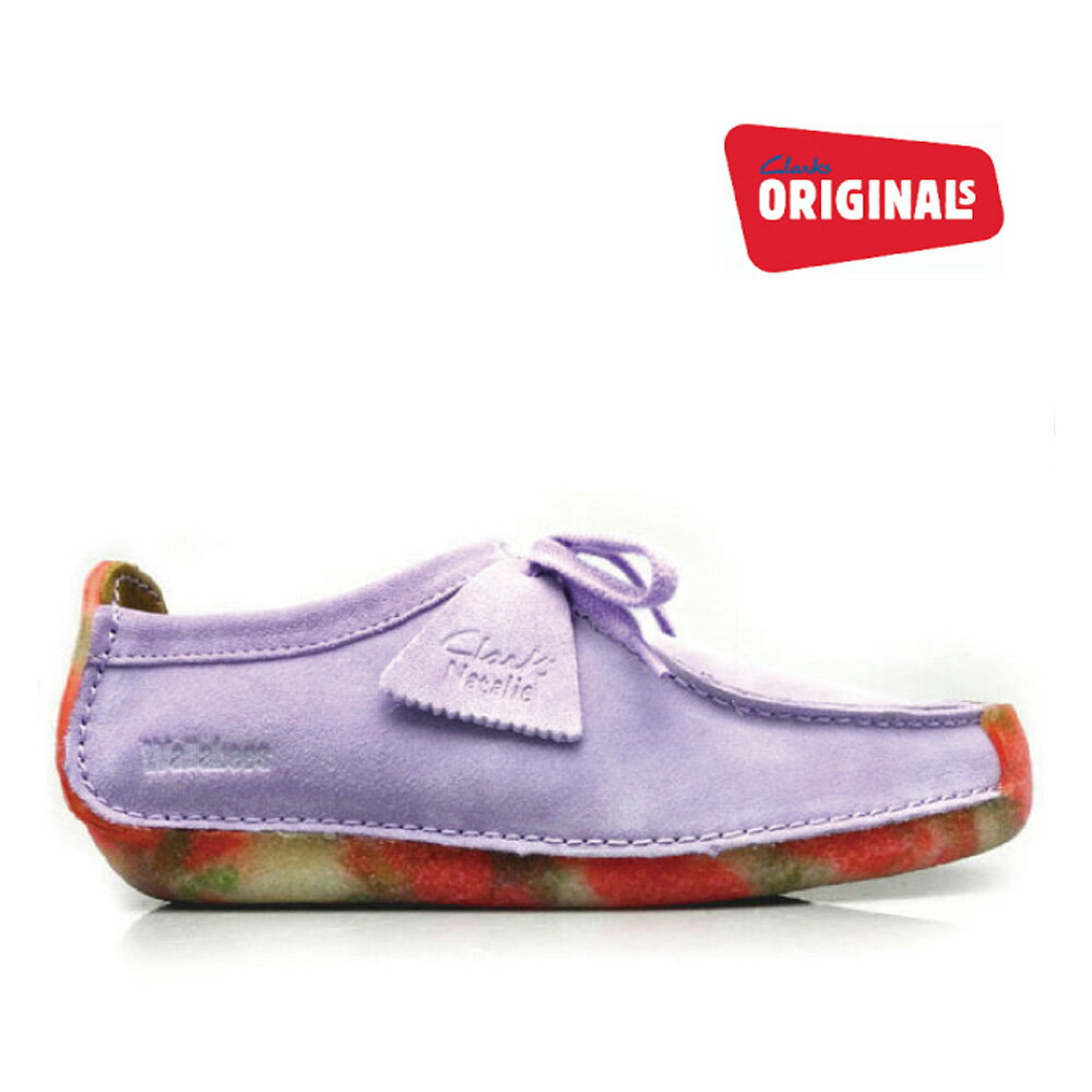 クラークス CLARKS 20357938 NATALIE LILAC COMBI SUEDE　レディースサイズ クラークス ナタリー ライラック コンビ スエード 【送料無料】