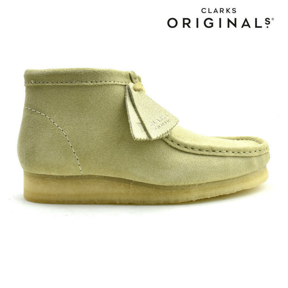 クラークス オリジナルス ワラビーブーツ メンズ ブーツ スエード メイプルスエード クレープソール CLARKS ORIGINAL…