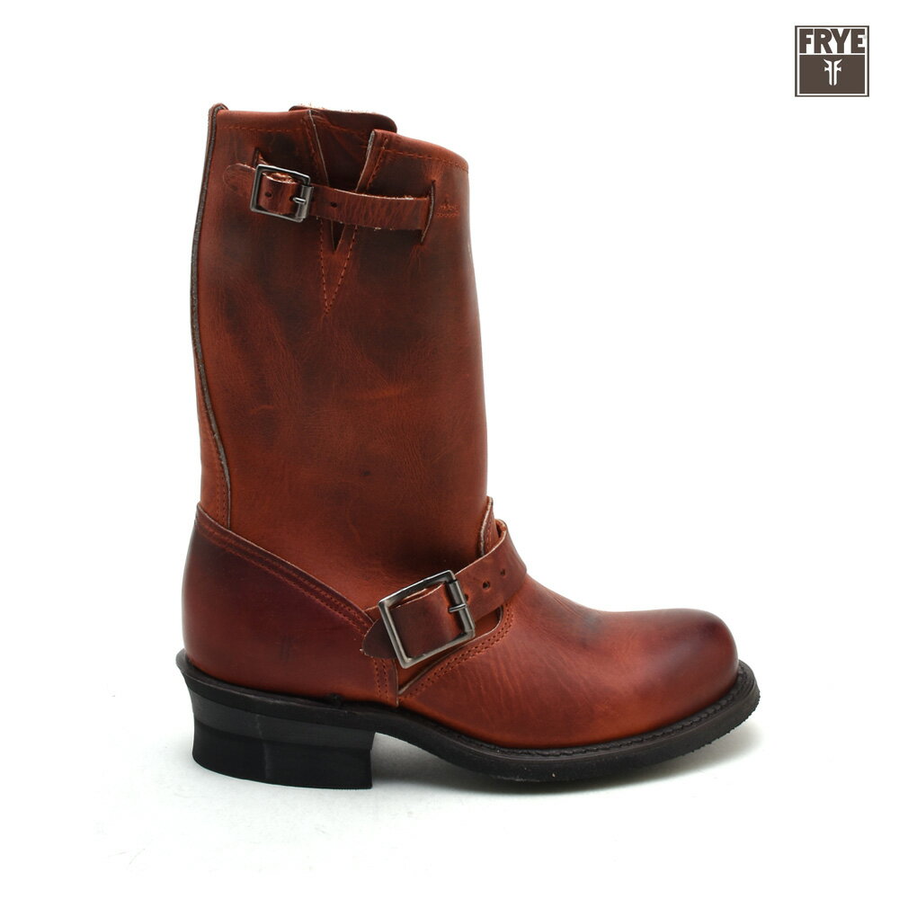 FRYE 12R ENGINEER BOOTS 77400 RED フライ 12R エンジニアブーツ レッド レディース