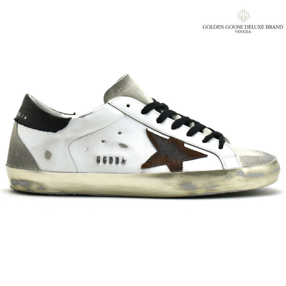 ǥ󥰡 ˡ  ѡ 쥶 ᡼ù ۥ磻 ʥå GOLDEN GOOSE DELUXE BRAND SUPER-STAR CLASSIC WITH SPUR̵