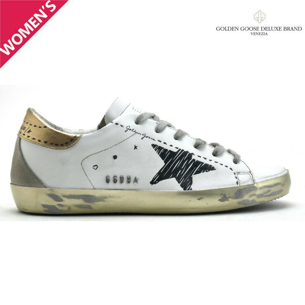 ǥ󥰡 ˡ ǥ ѡ 쥶 ᡼ù ۥ磻   GOLDEN GOOSE SUPER STAR CLASSIC WITH SPUR̵