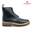 グレンソン フレッド ブラック カーフ GRENSON FRED 110009 BLACK CALF 黒 英国製 革靴 メンズ 【送料無料】