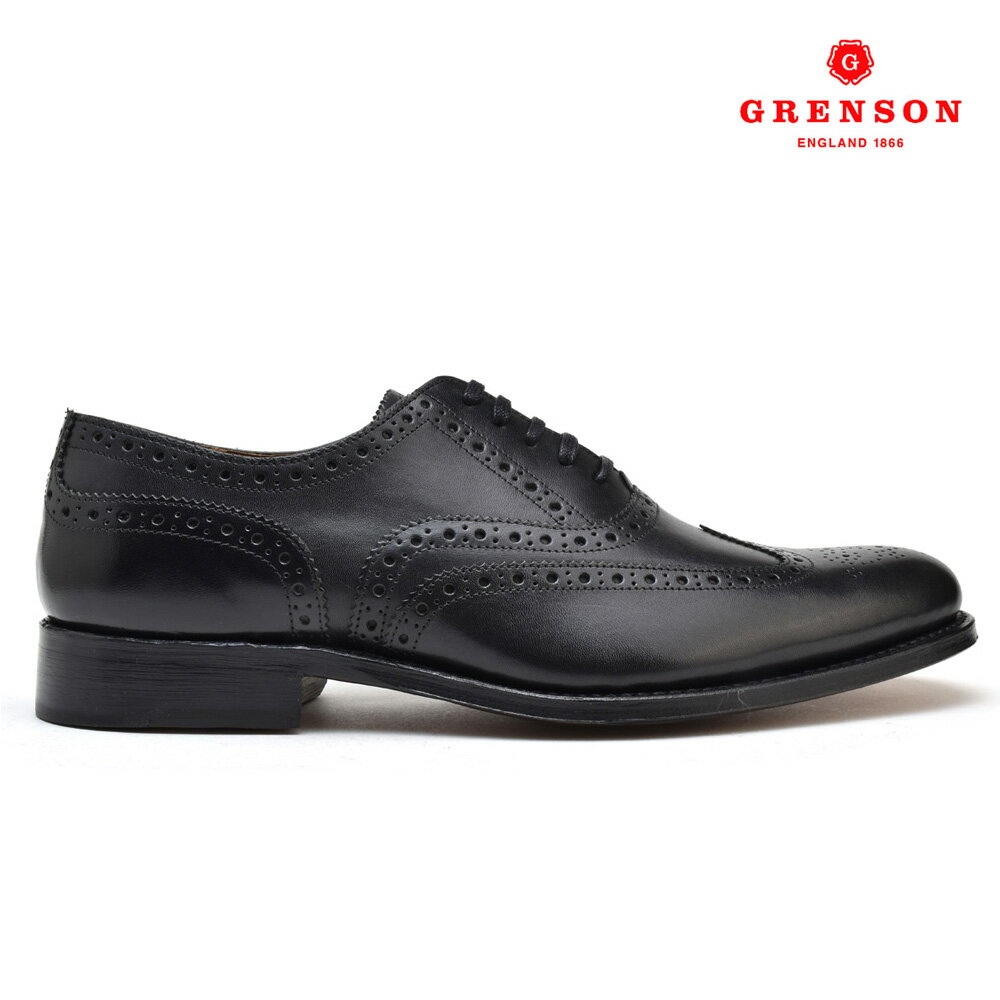 グレンソン ディラン ブラック カーフ GRENSON DYLAN 110013 BLACK CALF 黒 英国製 革靴 メンズ 