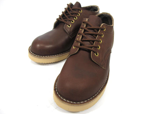 【8/25 0:00-23:59 エントリー＆楽天カード利用でポイント5倍】ハソーン HATHORN BOOTS RAINIER MACHINE OXFORD SHOES 204NWC BROWN vibram sole レーニア マシーンオックスフォード ブラウン 茶 ビブラムソール ワークブーツ【送料無料】