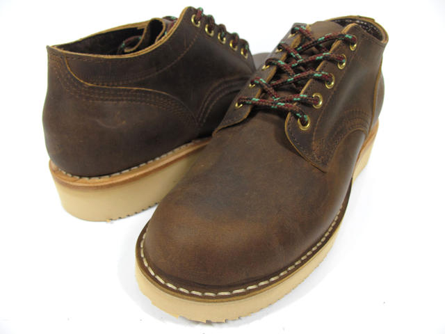 【8/25 0:00-23:59 エントリー＆楽天カード利用でポイント5倍】ハソーン HATHORN BOOTS 504NWC DISTRESSED BROWN vibram sole レーニア マシーンオックスフォード ディストレスド ブラウン 茶 ワークブーツ【送料無料】