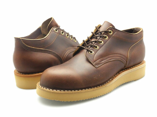 【8/25 0:00-23:59 エントリー＆楽天カード利用でポイント5倍】ハソーン HATHORN BOOTS RAINIER OXFORD SHOES 204NWC BROWN CHROME EXCEL LEATHER ハソーンブーツ レーニア マシーンオックスフォード ブラウン クローム エクセル レザー【送料無料】