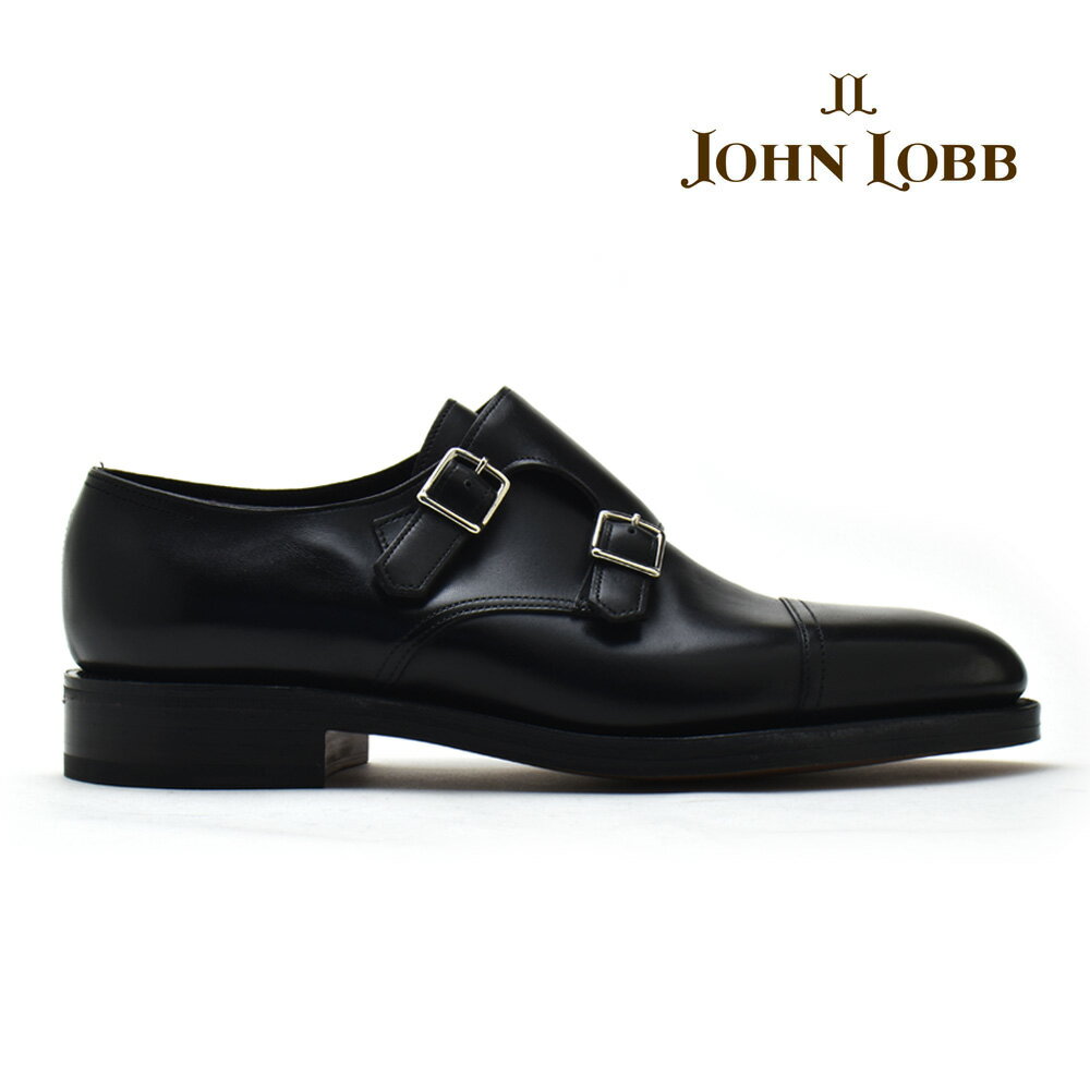 ジョン・ロブ ビジネスシューズ メンズ ジョンロブ ウィリアム2 ブラック ダブルモンク JOHN LOBB WILLIAM2 ダブルレザー ドレスシューズ メンズ イギリス製 【送料無料】