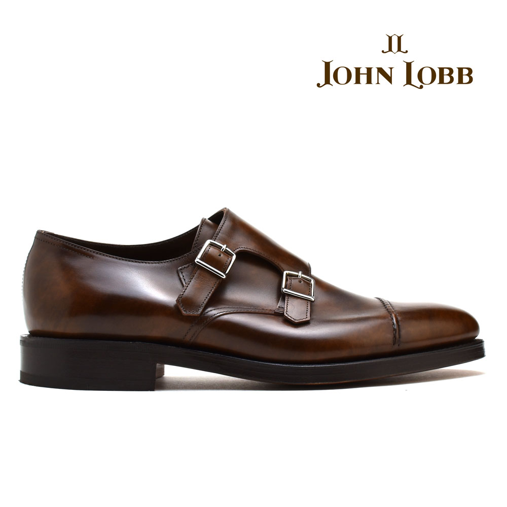 ジョンロブ JOHN LOBB WILLIAM2 ウィリアム2 ダブル モンク シングル レザー パリジャン ブラウン キャップトゥ オックスフォード ビジネス ドレス シューズ イギリス製 革靴 メンズ【送料無料】のサムネイル