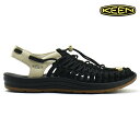 【7/30 23:59まで エントリー&楽天カードご利用でポイント4倍】キーン KEEN ユニーク メンズ サンダル スポーツサンダル アウトドア ブラック ブ...