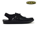 キーン KEEN ユニーク メンズ サンダル スポーツサンダル アウトドア ブラック UNEEK【送料無料】