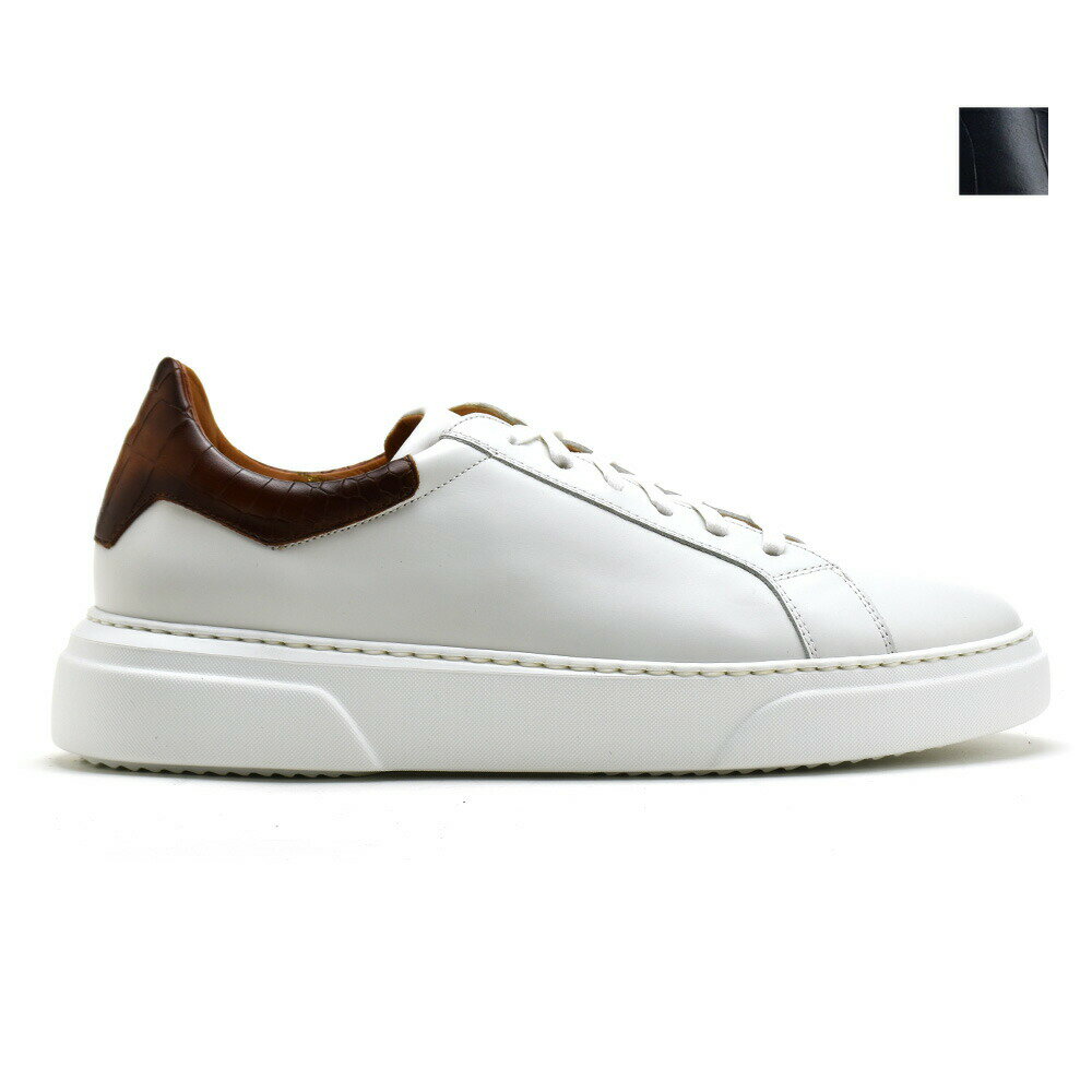 マグナーニ スニーカー メンズ ローカット レザー 革靴 ホワイト 白 ブラウン ネイビー BLANCO CUERO AZUL MAGNANNI【送料無料】のサムネイル