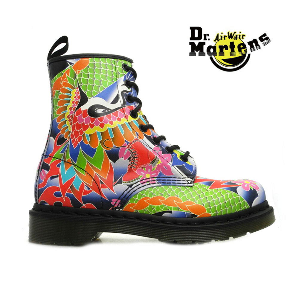 ドクターマーチン 8ホール ブーツ Dr.Martens 8HOLE BOOT 1460 MULTI PSYCH TATOO 16538101【送料無料】