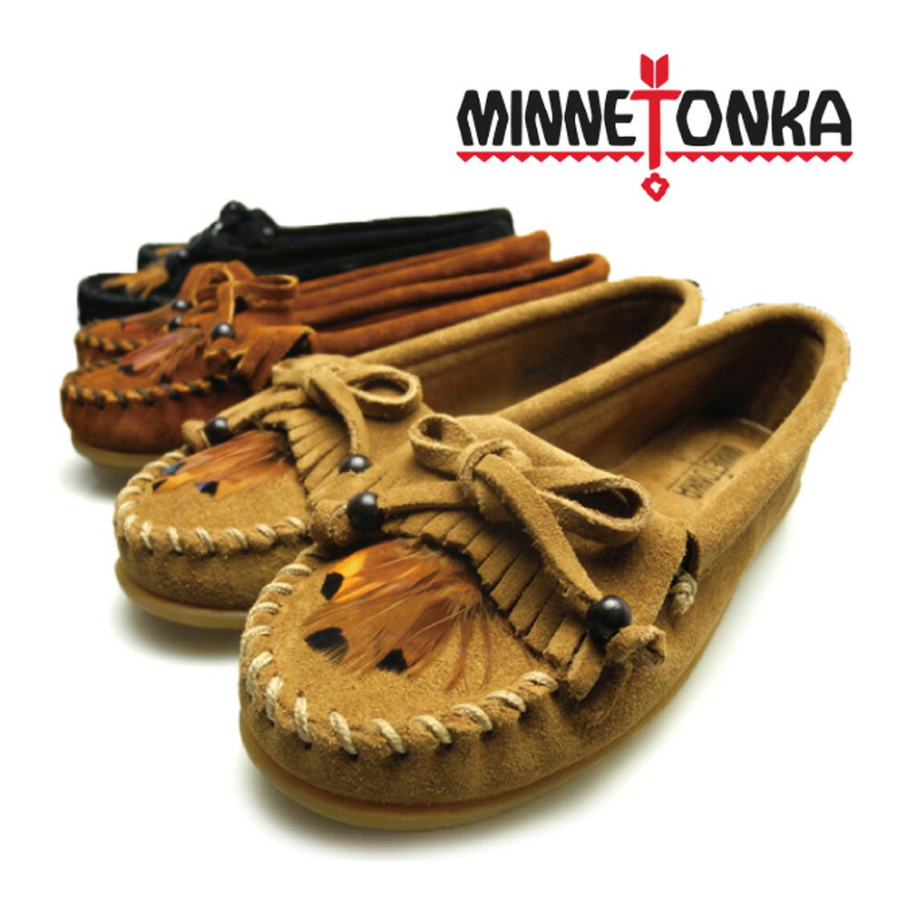 ミネトンカ MINNETONKA FEATHER KILTY MOC SPフェザー キルティー モッ ...