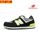 yAEgbgzyԕiEszyqzj[oX New Balance KL574AHG fC[X ubN nCCg BLACK HI LITE US4.5 22.5cm WMO jO Xj[J[yz