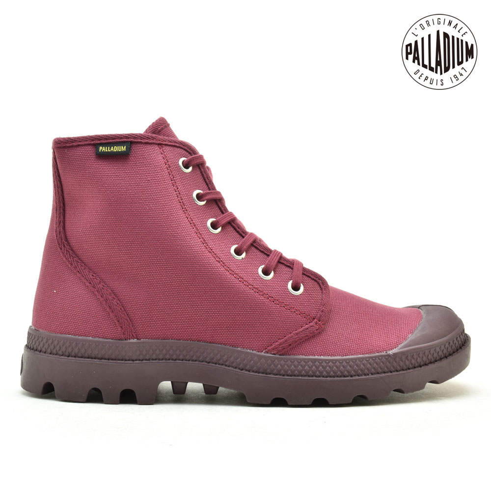 パラディウム メンズ パンパ ハイ オリジナーレ スニーカー カベルネ PALLADIUM PAMPA HI ORIGINALE CABERNET 75349-604