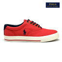 ポロ ラルフローレン ヴォーン RL2000 レッド POLO RALPH LAUREN VAUGHN RL2000 RED 816641827006 RED レッド 赤 メンズ キャンバス スニーカー