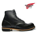 レッドウィング ベックマン REDWING 9014 BECKMAN BOOT 6 ROUND-TOE BLACK FEATHERSTONE　9014 ベックマン ブーツ 6インチ ラウンド トゥ ブラック フェザーストーン ワークブー 【送料無料】