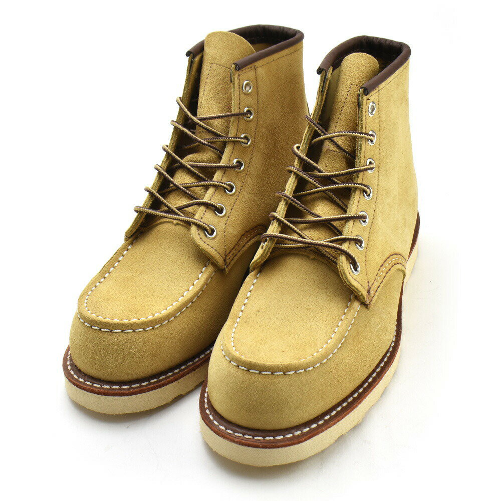 レッドウィング REDWING 8833 アイリッシュセッター メンズ ホーソーン アビレーン ベージュ クラシック モック ブーツ 本革 ワークブーツ 6 CLASSIC MOC Hawthorne Abilene【送料無料】