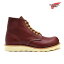 ֥åɥ REDWING 9105 6INCH ROUND TOE BOOT RED BROWN D 磻 6 饦ɥȥ ֡ ֡ ̵ۡפ򸫤