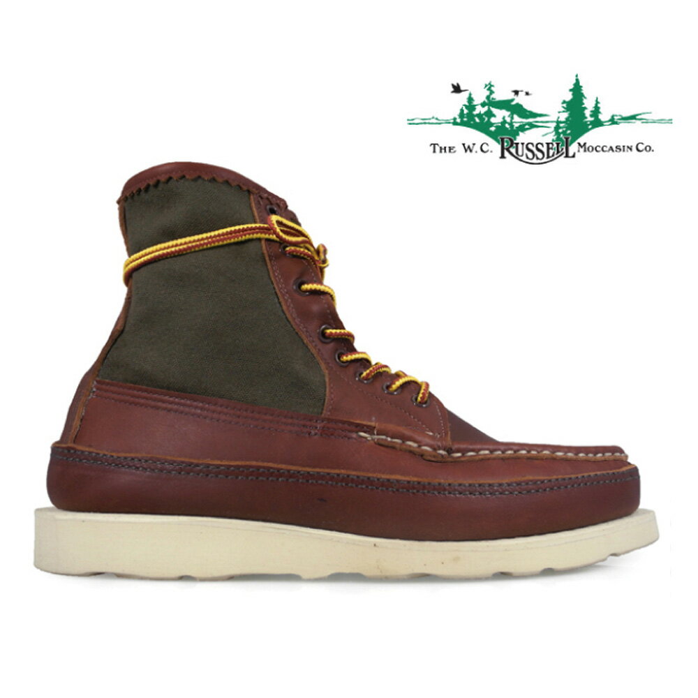 ラッセルモカシン Russell Moccasin SAFARI PH BROWN OIL TAN  ...