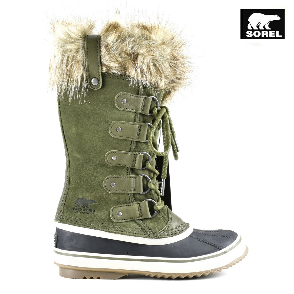 ソレル スノーブーツ レディース ソレル SOREL JOAN OF ARCTIC 1708791-383 NORI ジョアンオブアークティック スノーブーツ ウインターブーツ カーキ系 レディース【送料無料】