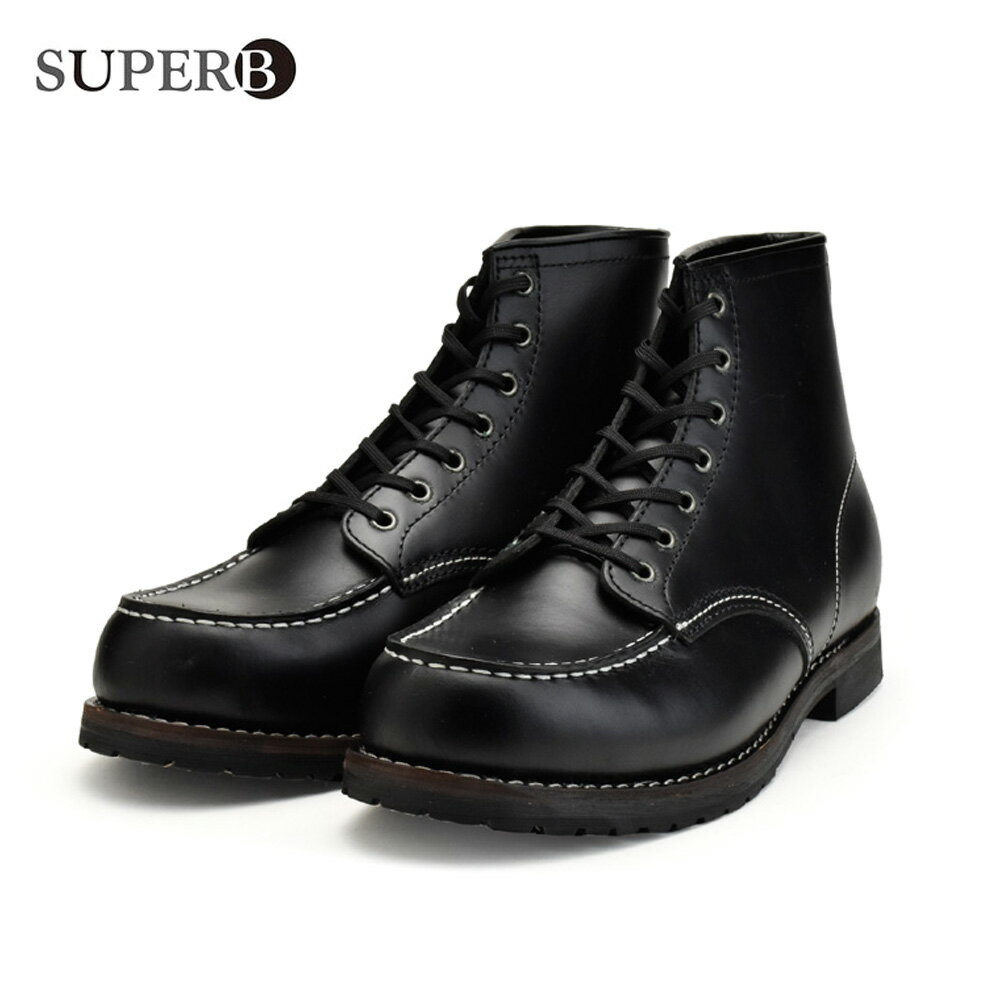 【処分価格につき返品・交換不可】サパーブ SUPERB MOC TOE WORK BOOTS モック ...