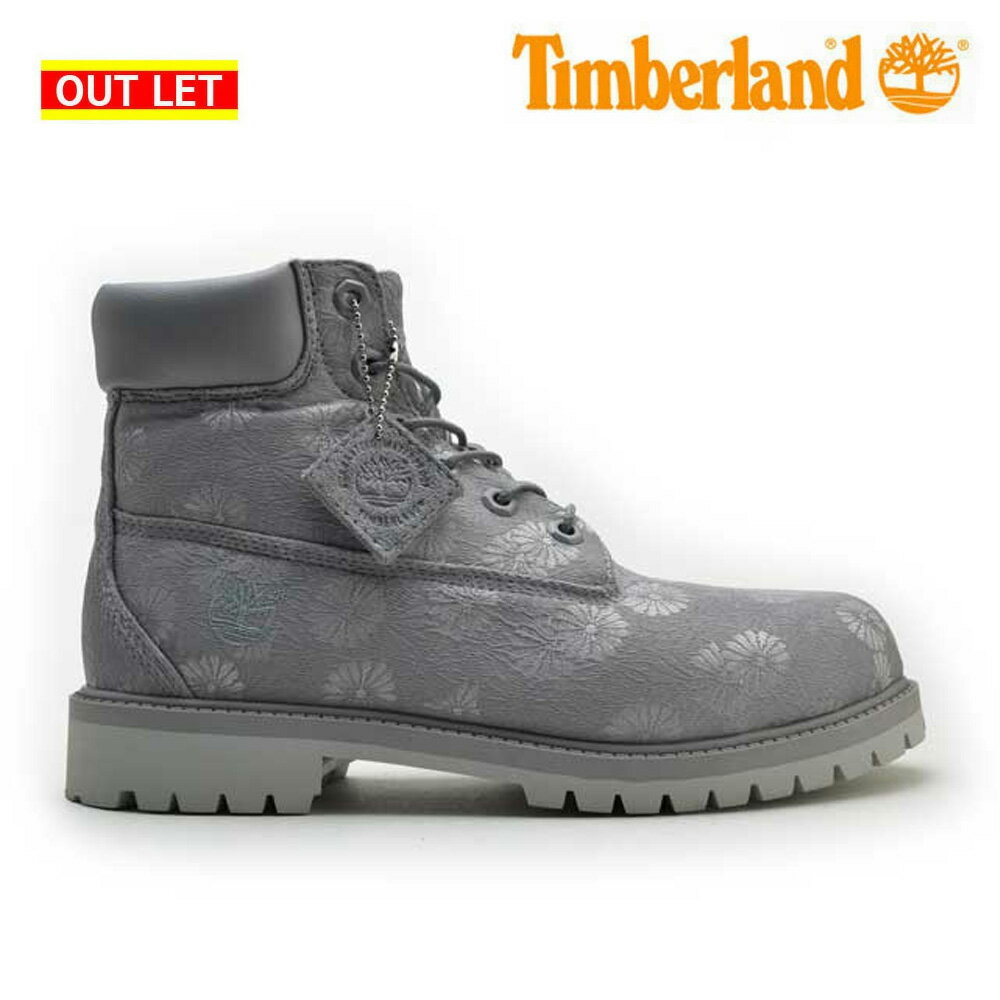 ティンバーランド TIMBERLAND JUNIOR 6IN PREMIUM BOOTS A1759 SLEET スリート ジュニア 6インチ プレミアム カジュアル ブーツ シューズ 靴 レディース