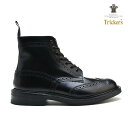 トリッカーズ カントリーブーツ ブラック ボックス カーフ 黒 TRICKER'S MALTON STOW BLACK BOX CALF M2508 M5634 モルトン ストウ ダイナイトソール シューズ