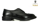 トリッカーズ バートン カントリーブーツ TRICKER'S M5633 BOURTON BROGUE SHOES BLACK BOX CALF ダイナイトソール ブローグシューズ ..