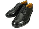 トリッカーズ バートン カントリーブーツ TRICKER'S M5633 BOURTON BROGUE SHOES BLACK BOX CALF ダイナイトソール ブローグシューズ ブラック ボックス カーフ 黒【送料無料】 2