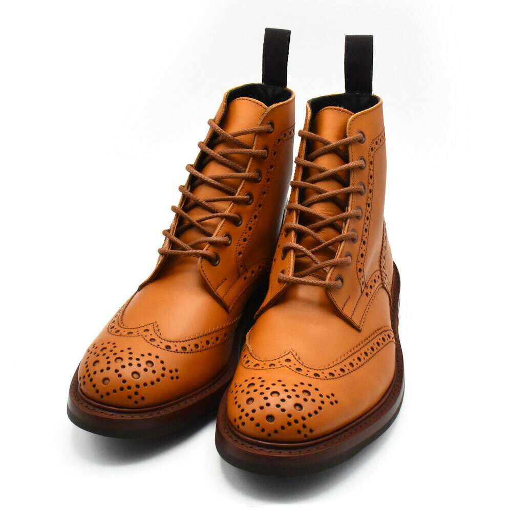 �ȥ�å����� TRICKER'S ����ȥ꡼�֡��� M2508 �⡼��ȥ� ��� ���ޥ�ɥ����� �����󥰥��å� �������� Acorn Olivvia Classic Brogue Boots������̵����