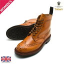 トリッカーズ カントリーブーツ レディース ダイナイトソール ウイングチップ ブローグ エイコン TRICKER 039 S COUNTRY BOOT【送料無料】