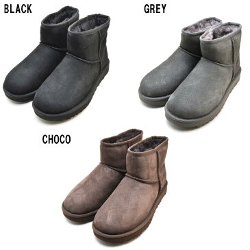 アグ UGG CLASSIC MINI II 1016222 BLACK CHESTNUT CHOCO GREY NAVY MOLE PINKCRYSTAL クラシック ミニ 2 ボア ブラック チェスナット チョコ グレー ネイビー カーキ ピンク 防水 シルキー スエード シープスキン 羊毛 サンダル レディース【送料無料】