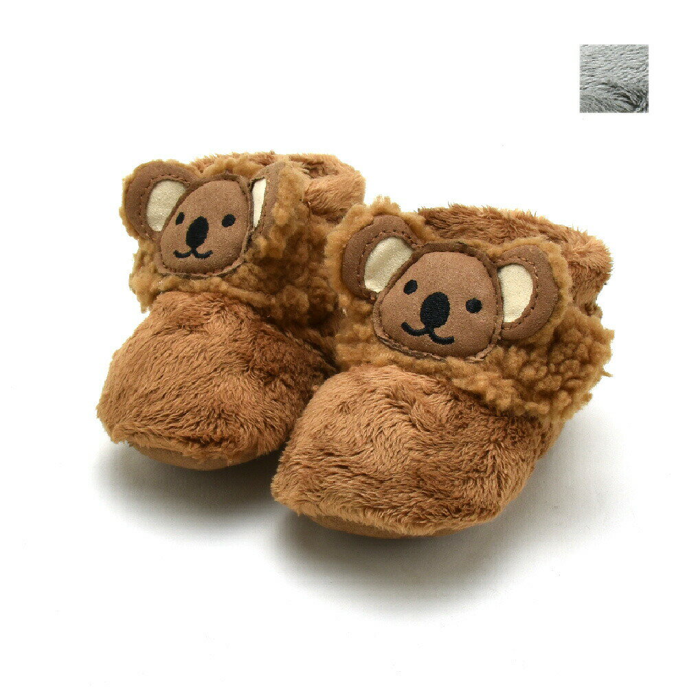 アグ ブーツ インファント ビクスビー ベビー コアラ スタッフィー ベビーシューズ ブラウン グレー UGG INFANTS BIXBEE KOALA STUFFIE【送料無料】