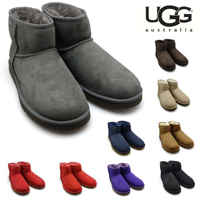 アグ クラシック ミニ UGG CLASSIC MINI 5854 9COLOR BLACK/CHOCO/CHESTNUT/GREY/SAND/PURPLE/NAVY/TMS/RDLG レディース ムートンブーツ シープスキン オーストラリア