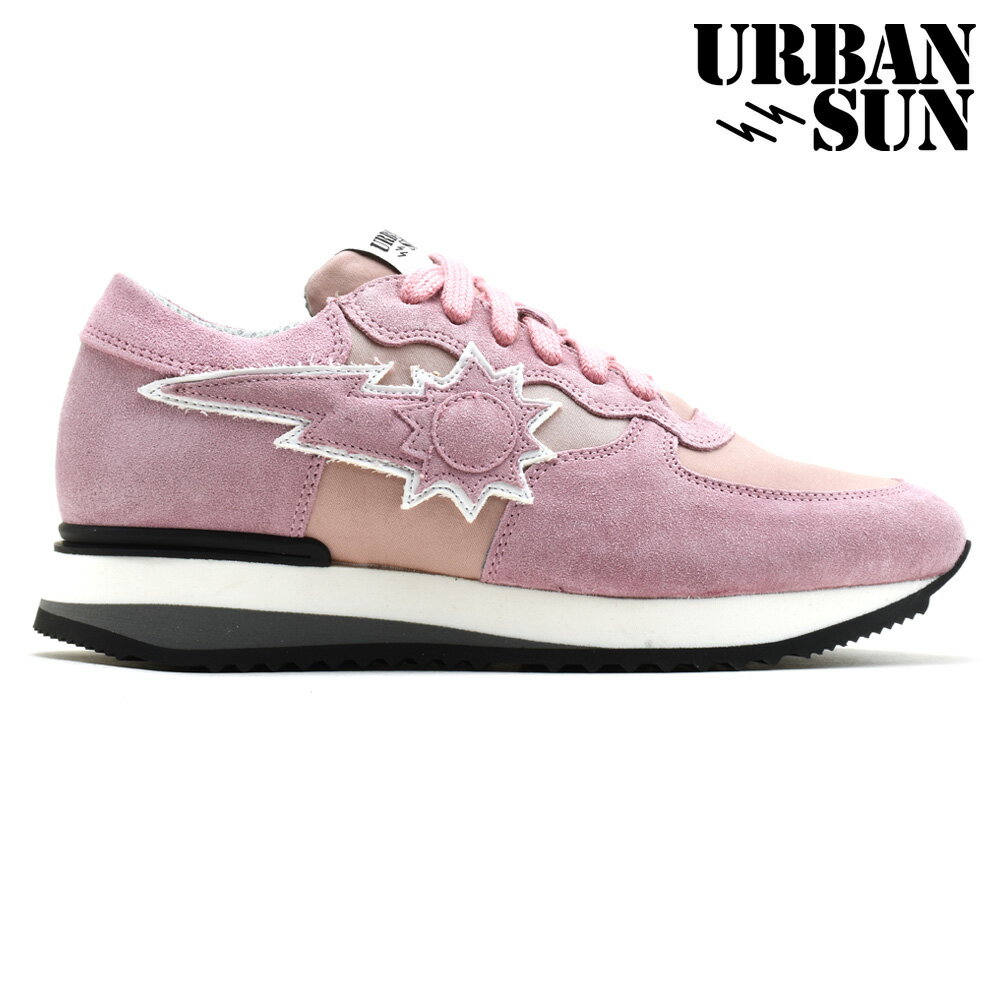 アーバンサン URBAN SUN BRIGITTE 510 PINK ブリジット510 ランニングモデル ローカット スニーカー ランニングシューズ レディース