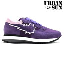 アーバンサン URBAN SUN BRIGITTE 512 PURPLE ローカット スニーカー ランニングシューズ パープル 紫 レディース