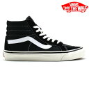 ヴァンズ スケートハイ メンズ レディース スニーカー スケハイ アナハイムファクトリー ブラック 黒 VANS SK8-HI 38 DX【送料無料】