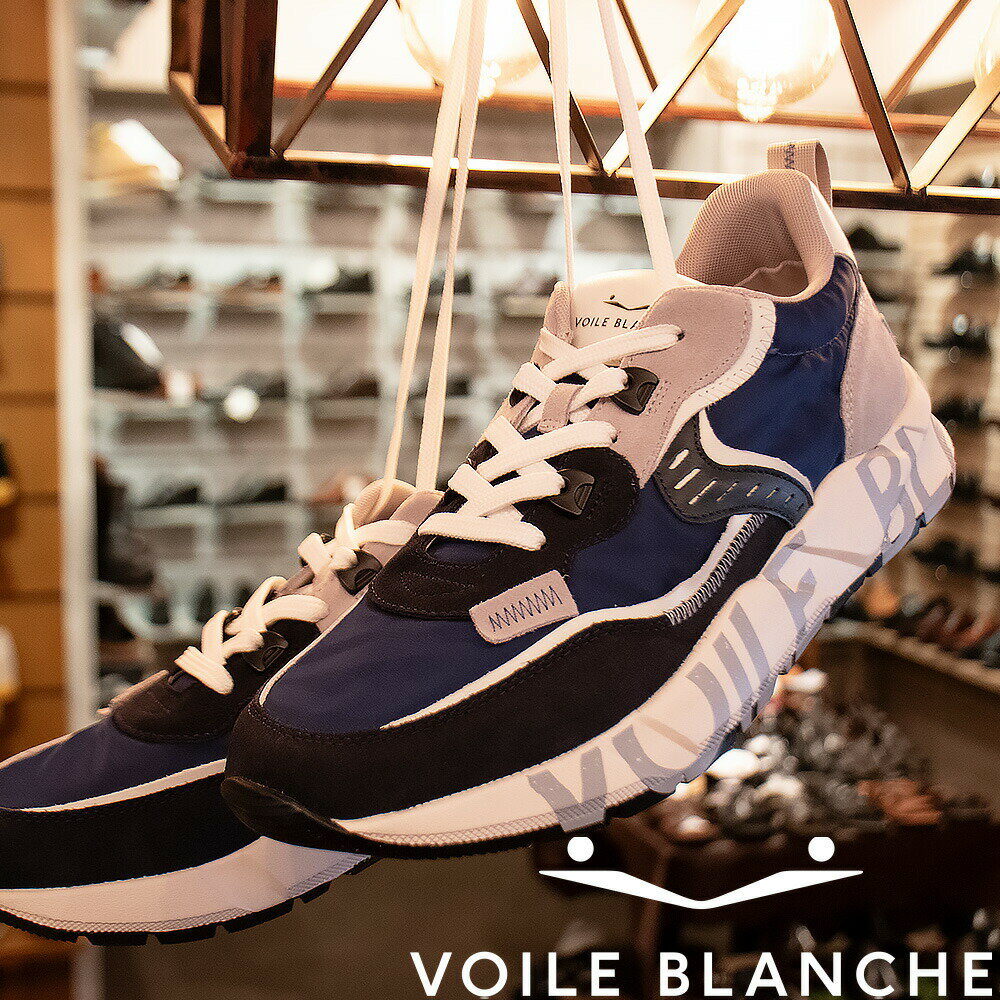 樂天商城 - ボイルブランシェ VOILE BLANCHE スニーカー メンズ ローカットスニーカー シューズ 靴 クラブ01 ブルー グレー CLUB01【送料無料】