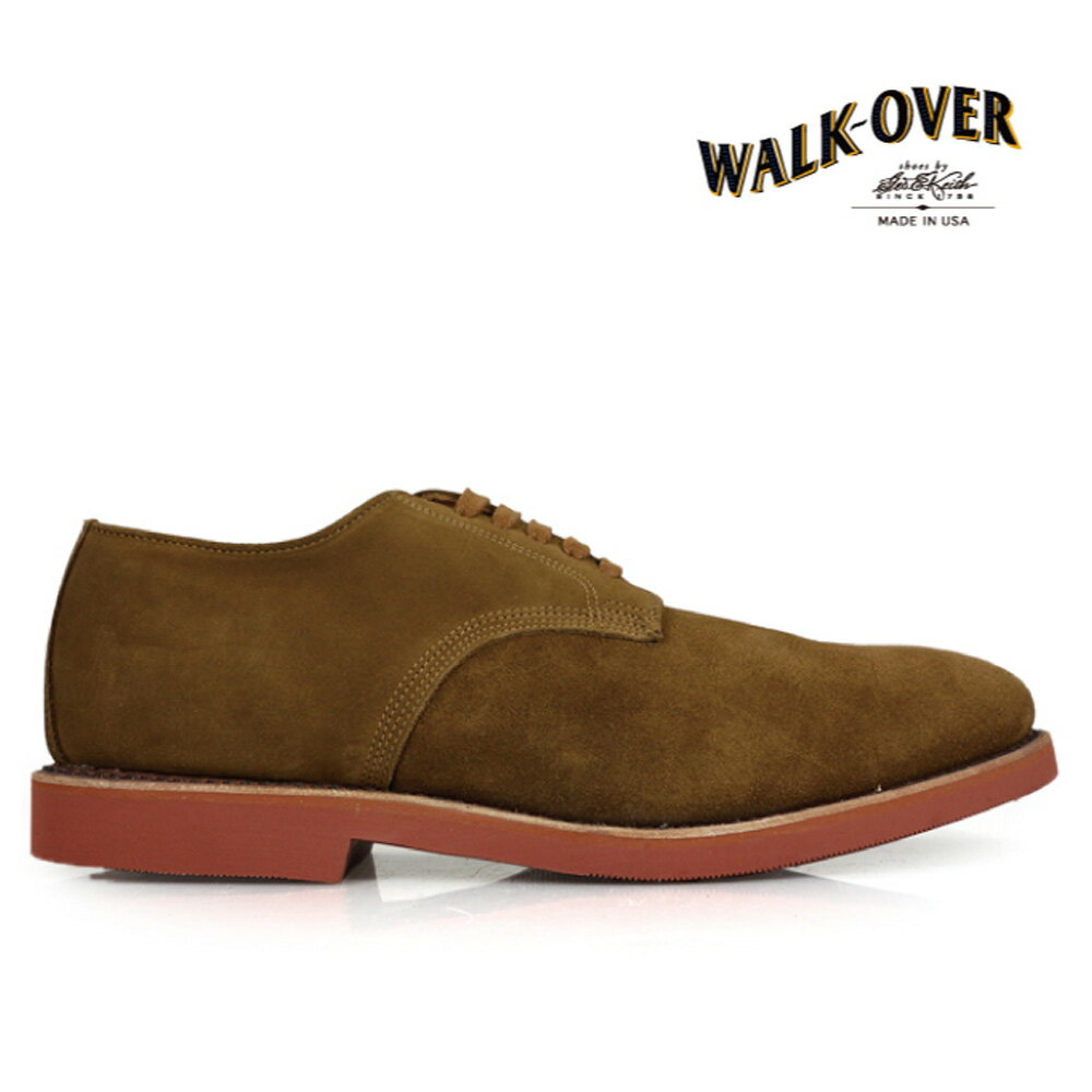 ウォークオーバー WALK-OVER ABRAM BURNT SUGAR 04916ダービー WALKOVER 04916【送料無料】