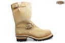 【3/30 0:00-23:59 エントリー＆楽天カード利用でポイント5倍】ウェスコ WESCO ENGINEER BOOTBOSS 7709100R BEIGE 9inchエンジニア ブーツボス ベージュ ワークブーツ【送料無料】 その1