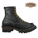 ウェスコ WESCO Custom Jobmaster BLACK 108100 Leather Height 8inch Vibram Sole ウエスコ カスタム ジョブマスター 8インチ ビブラム ソール ブラウン ワークブーツ 【送料無料】