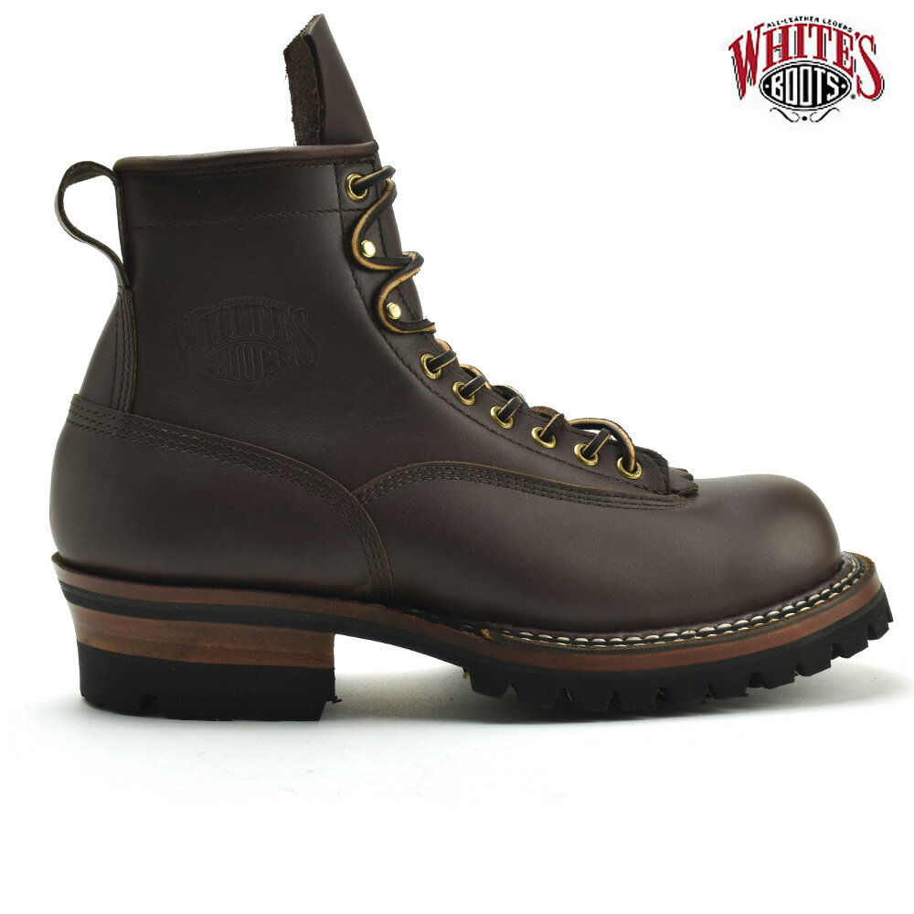 ホワイツ スモークジャンパー White 039 s Boots 350MVLTTRT BROWN DOM SMOKE JUMPER ワークブーツ 【送料無料】